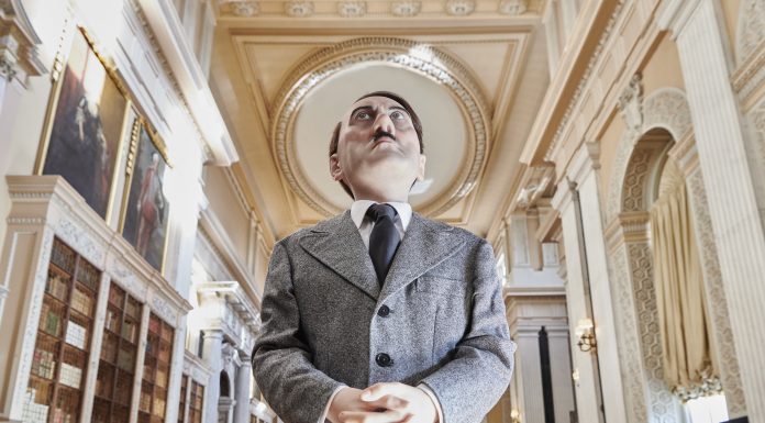 A working gold toilet, Mini Me and Hitler. Just some of Italian artist Maurizio Cattelan’s works in his new solo exhibition at Blenheim Palace
