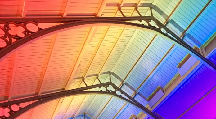 A ‘Pride’ filled evening celebrates diversity at Pitt Rivers Museum as part of Oxford Christmas Lights Festival on Friday