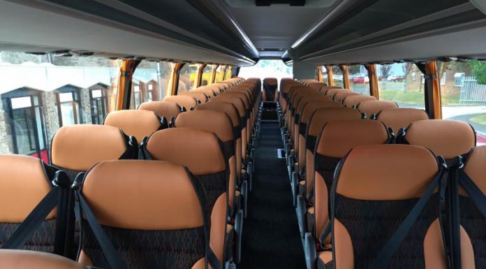 Murder On The National Express takes comedy to a whole new level. Literally. Buckle up!