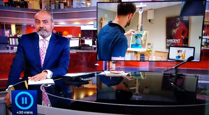 Oxford artist Tom Croft ‘eternally grateful’ to share Honours List medal news with father who died days later