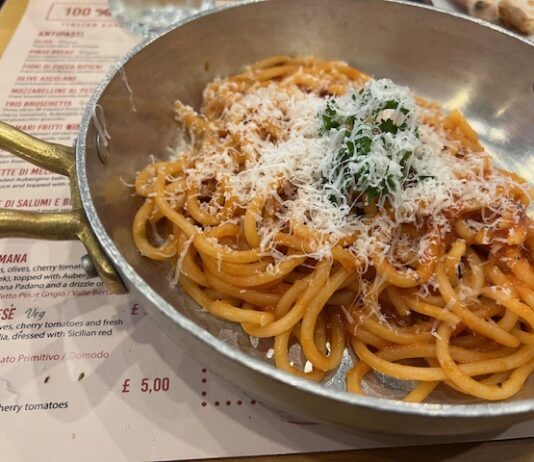 REVIEW: ‘Buon appetito!’ They should bottle and sell the tomato sauce at 100% Pasta in Gloucester Green…Oh they’re going to!