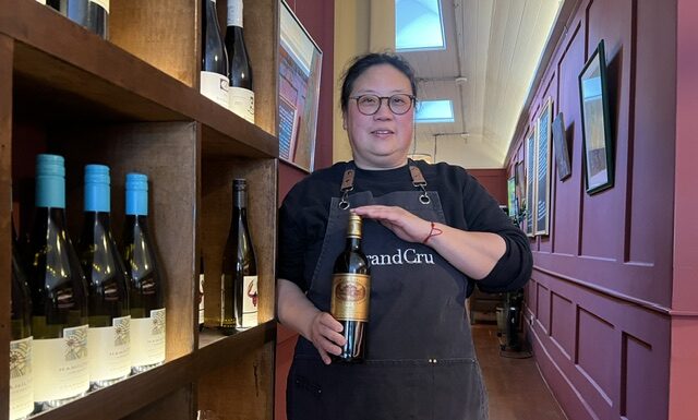 Been to the stylish Grand Cru wine bar on North Parade yet? If you like dim sum and art, you’ve found your spiritual home!