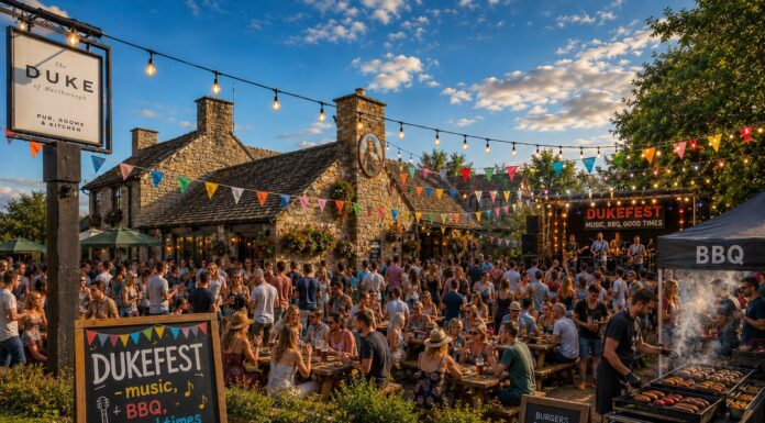 DUKEFEST – a top weekend of great food, five BBQ stations, live music and festival vibe at The Duke in Woodstock, headlined by The Inflatables!