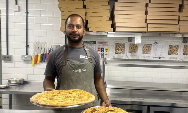 REVIEW: It may be off the beaten track but the 15” artisan pizzas at the independent, new Pizza Club in Jericho are the real deal