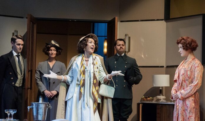 Juliet Aubrey in The Marquise. Photo Alastair Muir