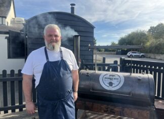 EXCLUSIVE: ‘We want to be different’ New owners’ Texan twist at The Fire Sprite pub in Minster Lovell, Witney, with head chef Paul Holden’s smoker